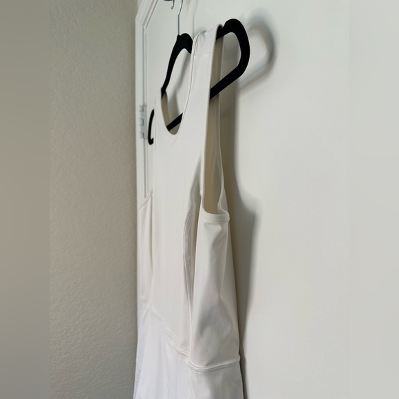 Lululemon Serene Stride Dress with Liner Shorts Size 10 white - Picture 8 of 12